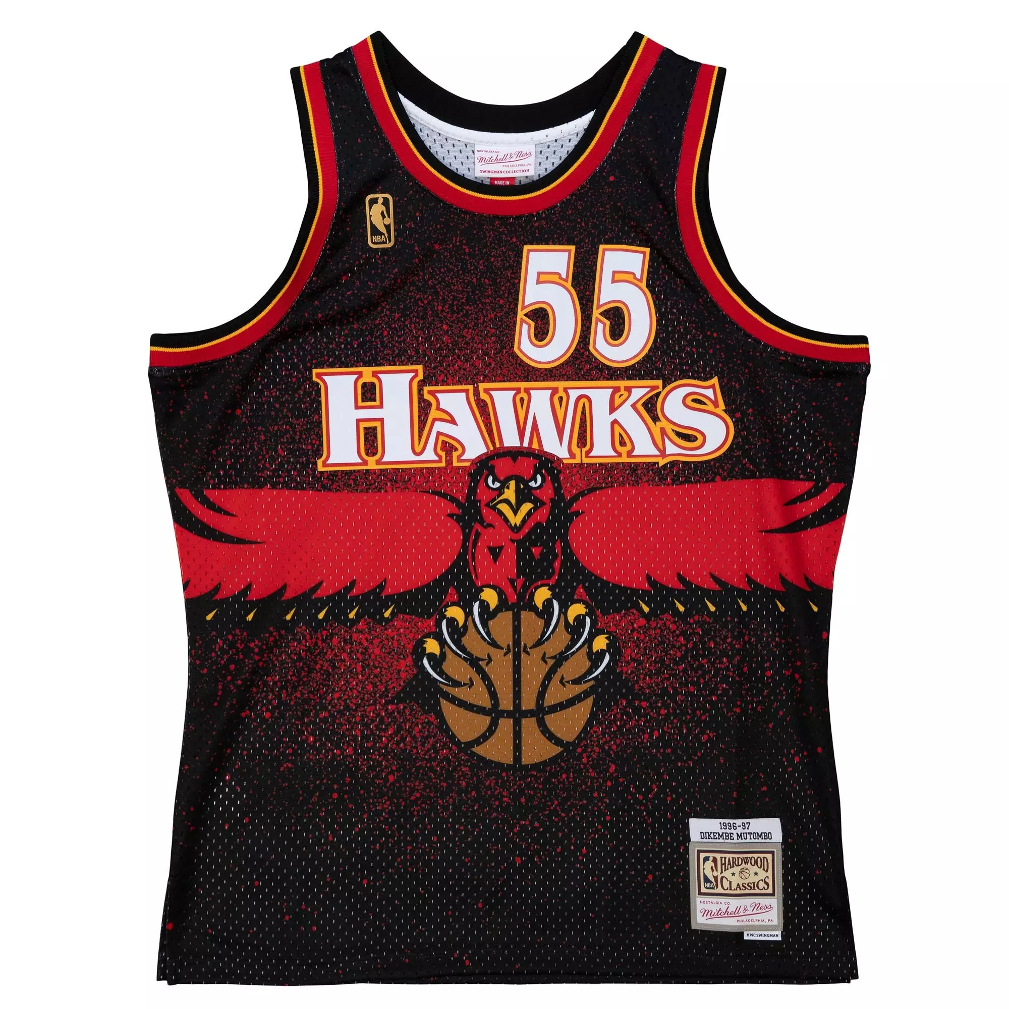 Dikembe mutombo best sale atlanta hawks jersey